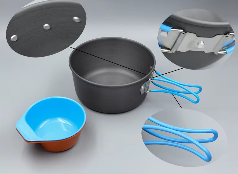 Camping Cookware Backpacking P - огляд і ціна Camping Cooking Backpack