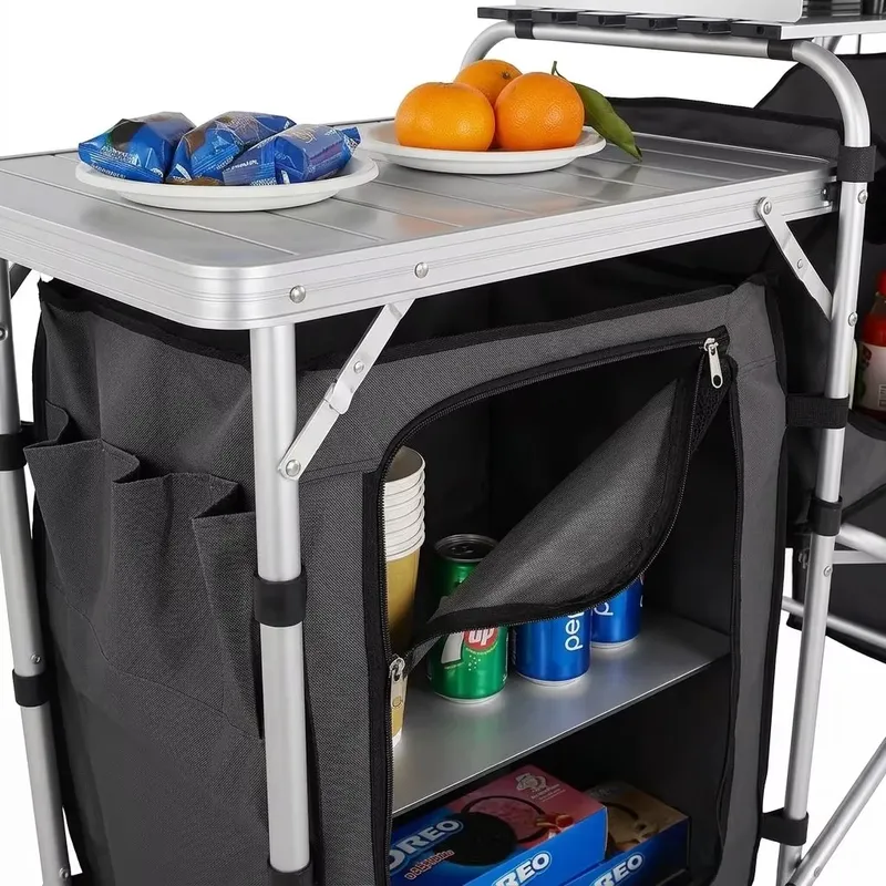 Wholesale Large Aluminum Outdo - огляд і ціна Camping Cooking Cupboard