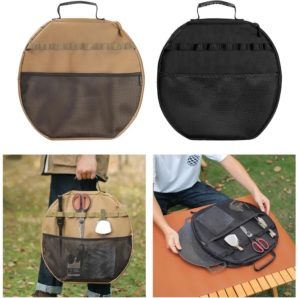 Grill Pan Storage Bag, Portabl - огляд і ціна Camping Cooking Backpack
